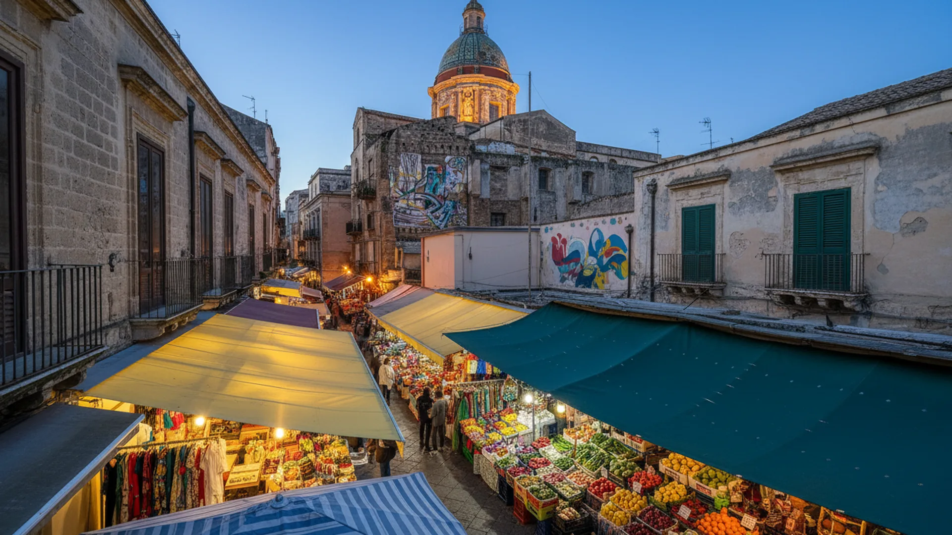 Mercato di Ballarò — Palermo (Sicilia)